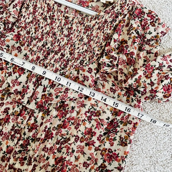 SEZANE Miro Blouse Multicolored Print Womens Sz 36 US4 Fun Festival Feminine - Picture 12 of 13